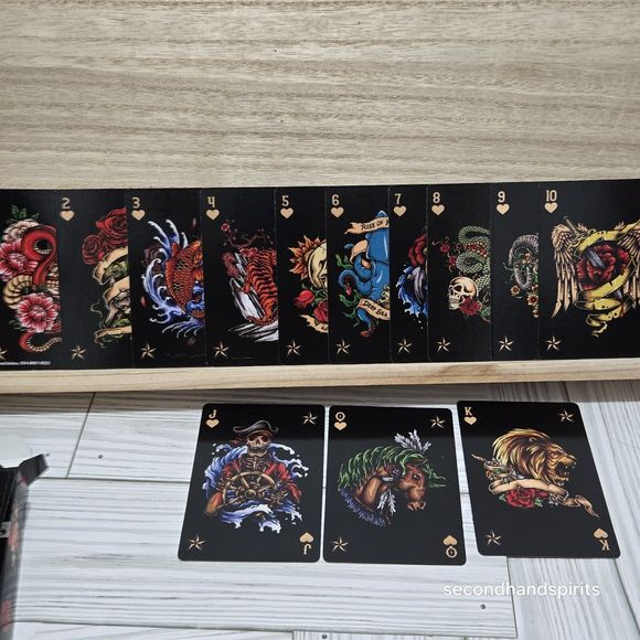 Epic Tattoos Playing Cards Full Deck 52 Cards by RMS - Picture 2 of 3